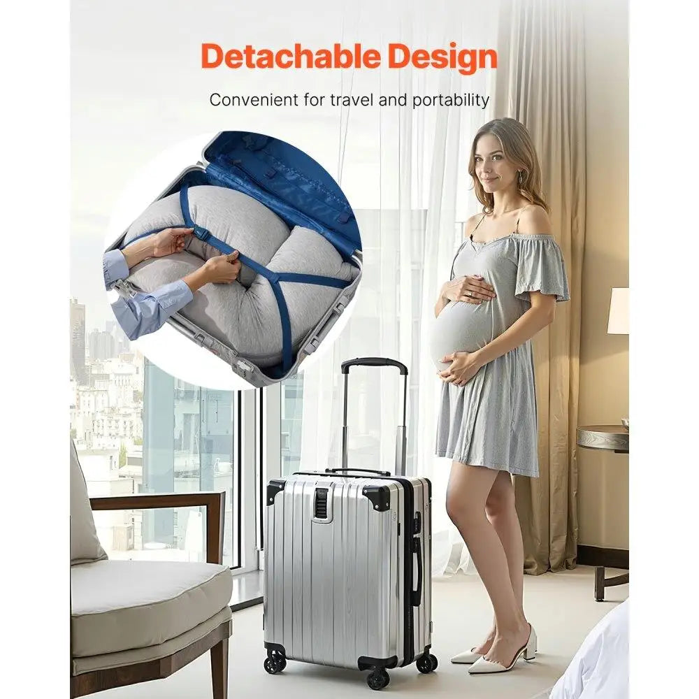 Ergonomic L-Shaped Maternity Pillow