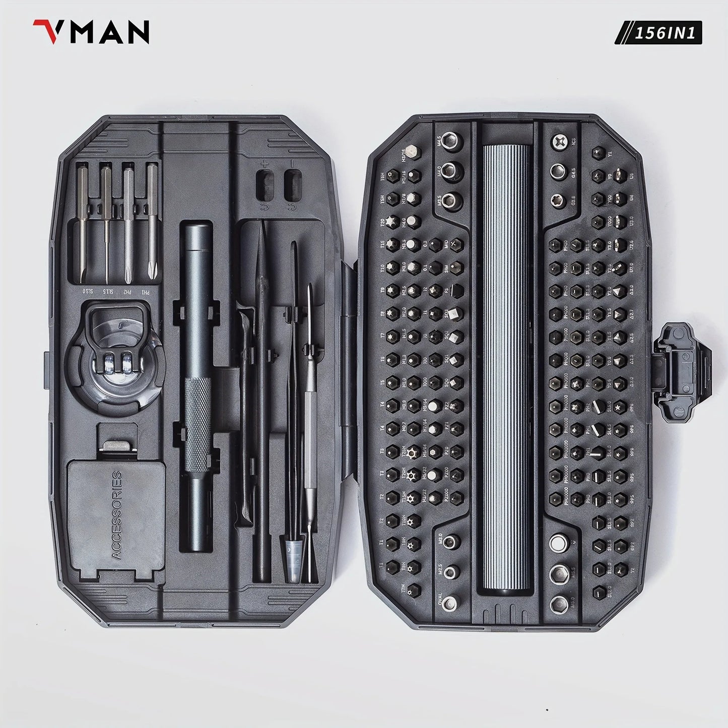 VMAN 156in1 Mini Electric Screwdriver Set