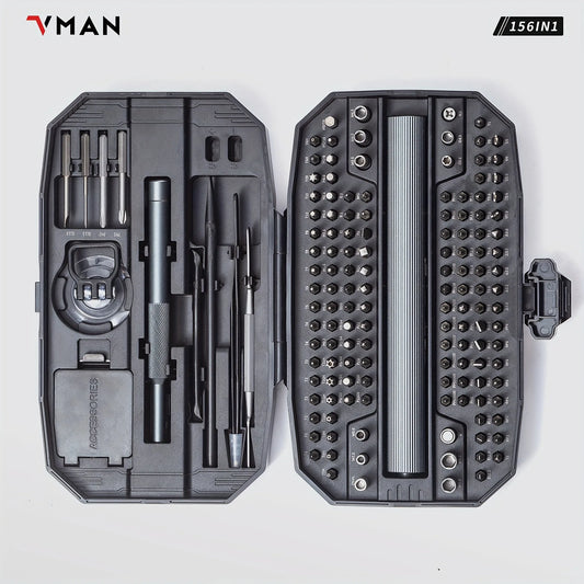 VMAN 156in1 Mini Electric Screwdriver Set