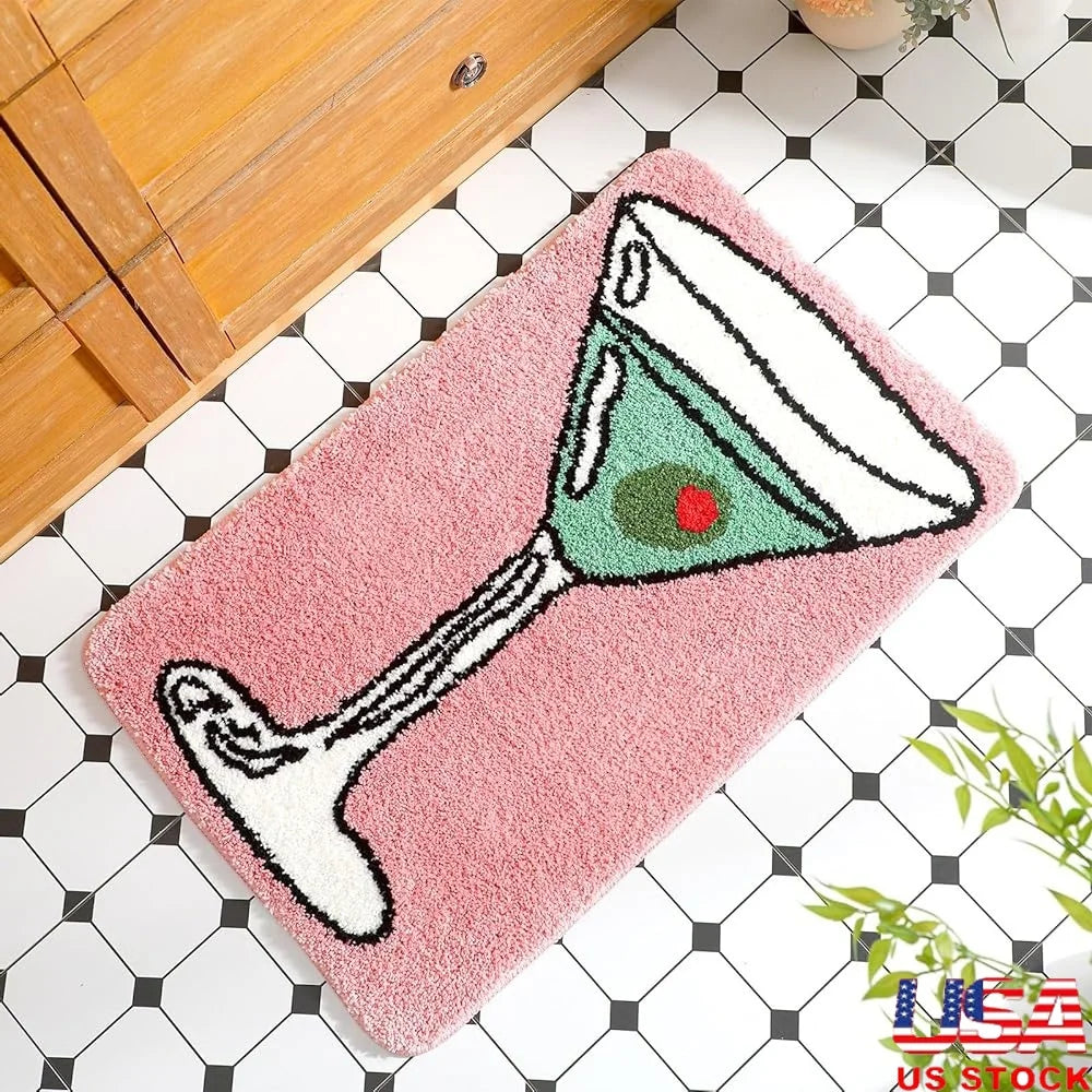 Dirty Martini Non-Slip Bath Mat