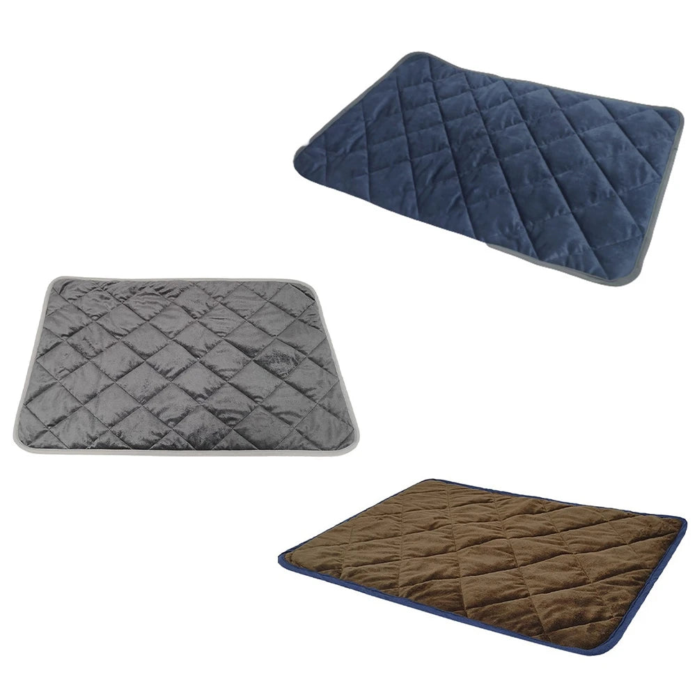 Washable Pet Mat Winter Bed Pad Self-Warming