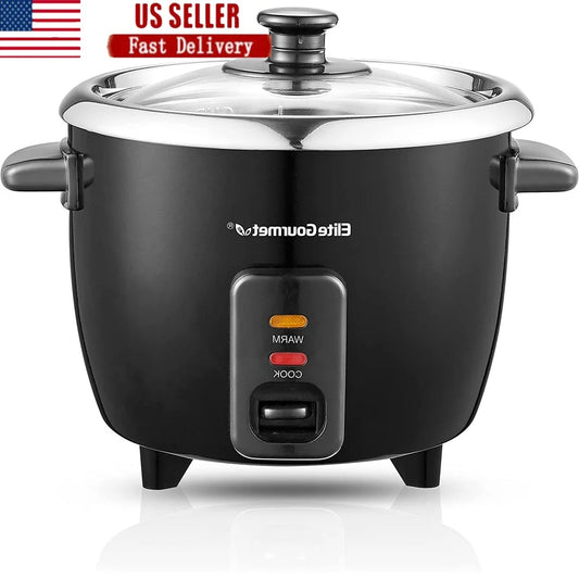 Electric Rice Cooker 6-Cup