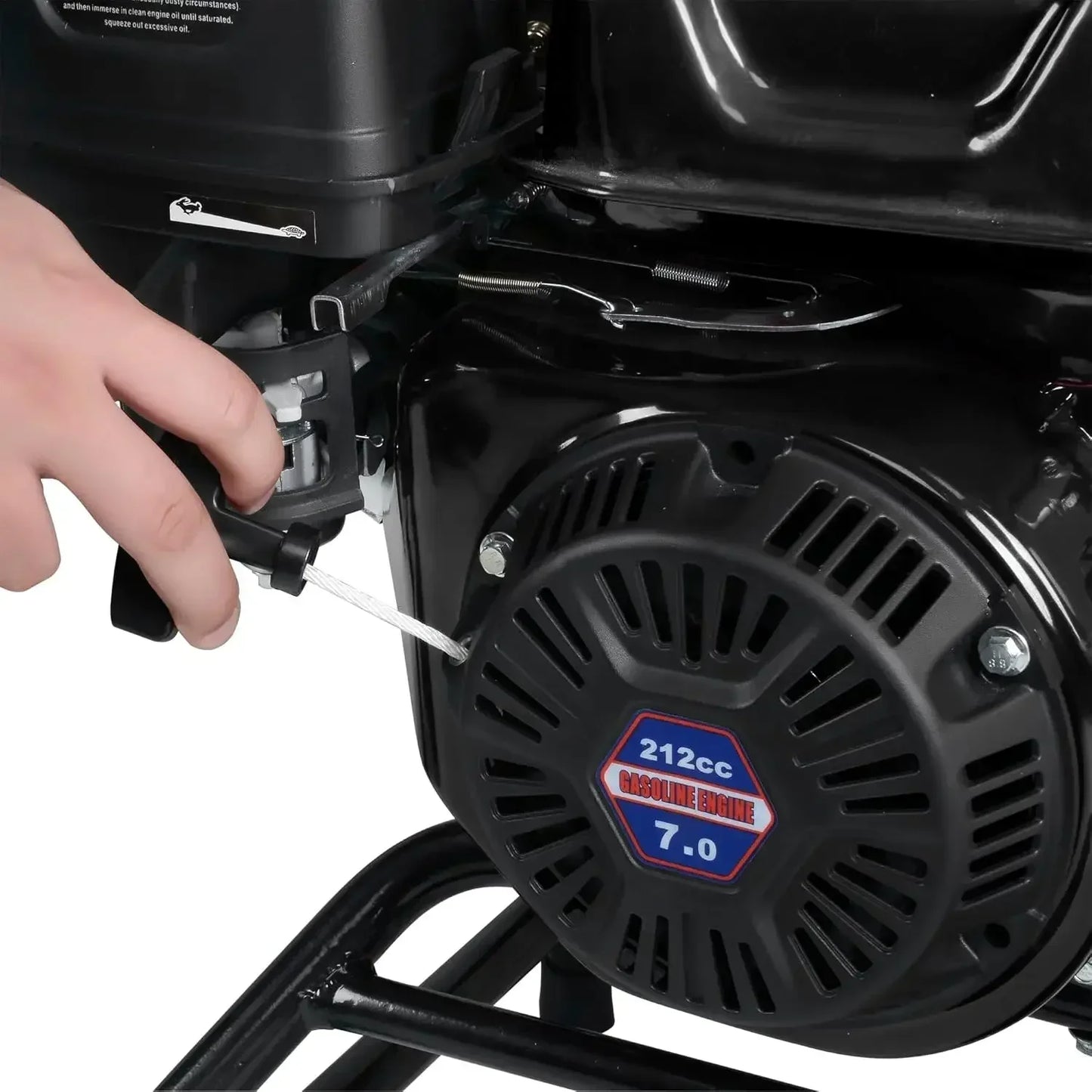 Wood Chipper Heavy Duty, 7 HP Gas Powered