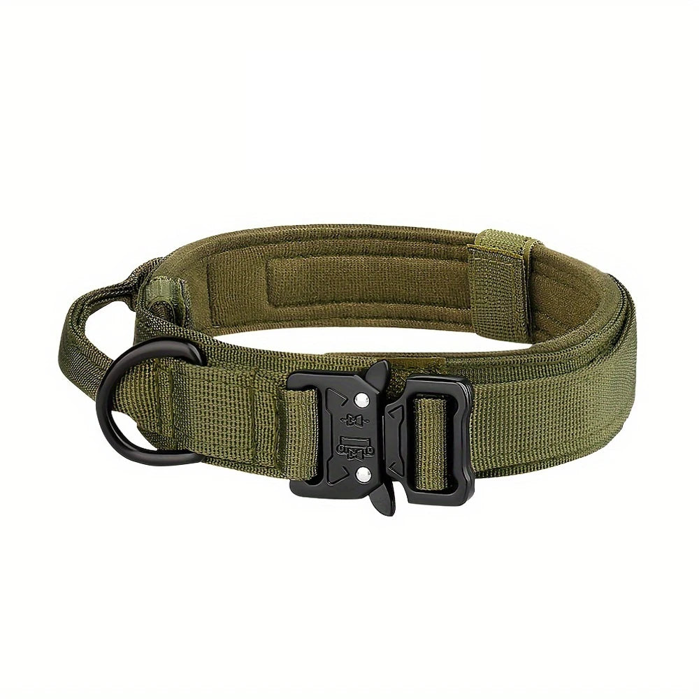 Dog Training Collar Adjustable Tactical Dog Collar And Leash Set