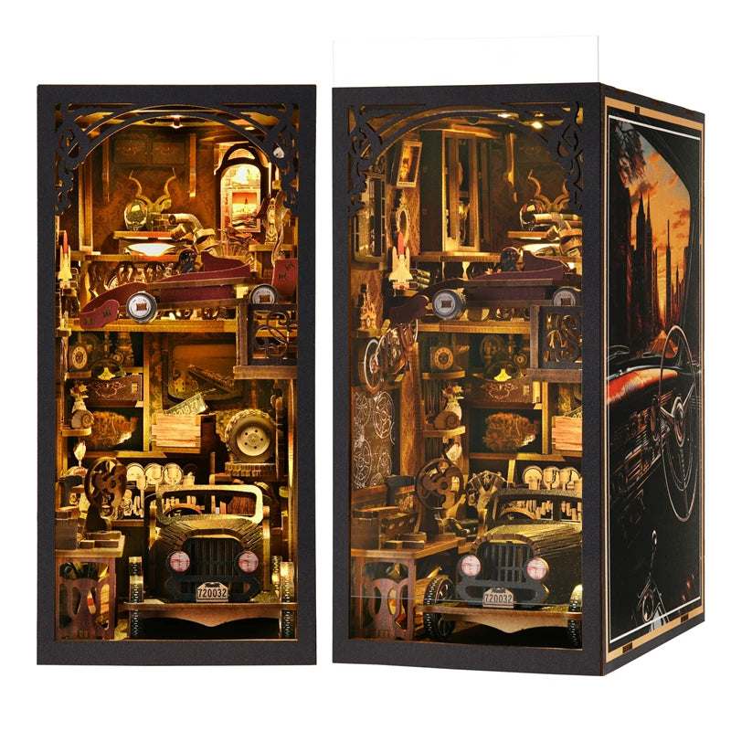 Book Nook Kit Magic House DIY Wooden Puzzle