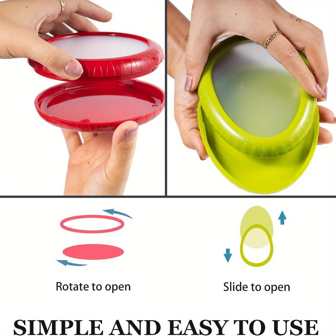 4Pcs Silicone Storage for Onion, Avocado, Fruit, Garlic, Tomato, Pepper