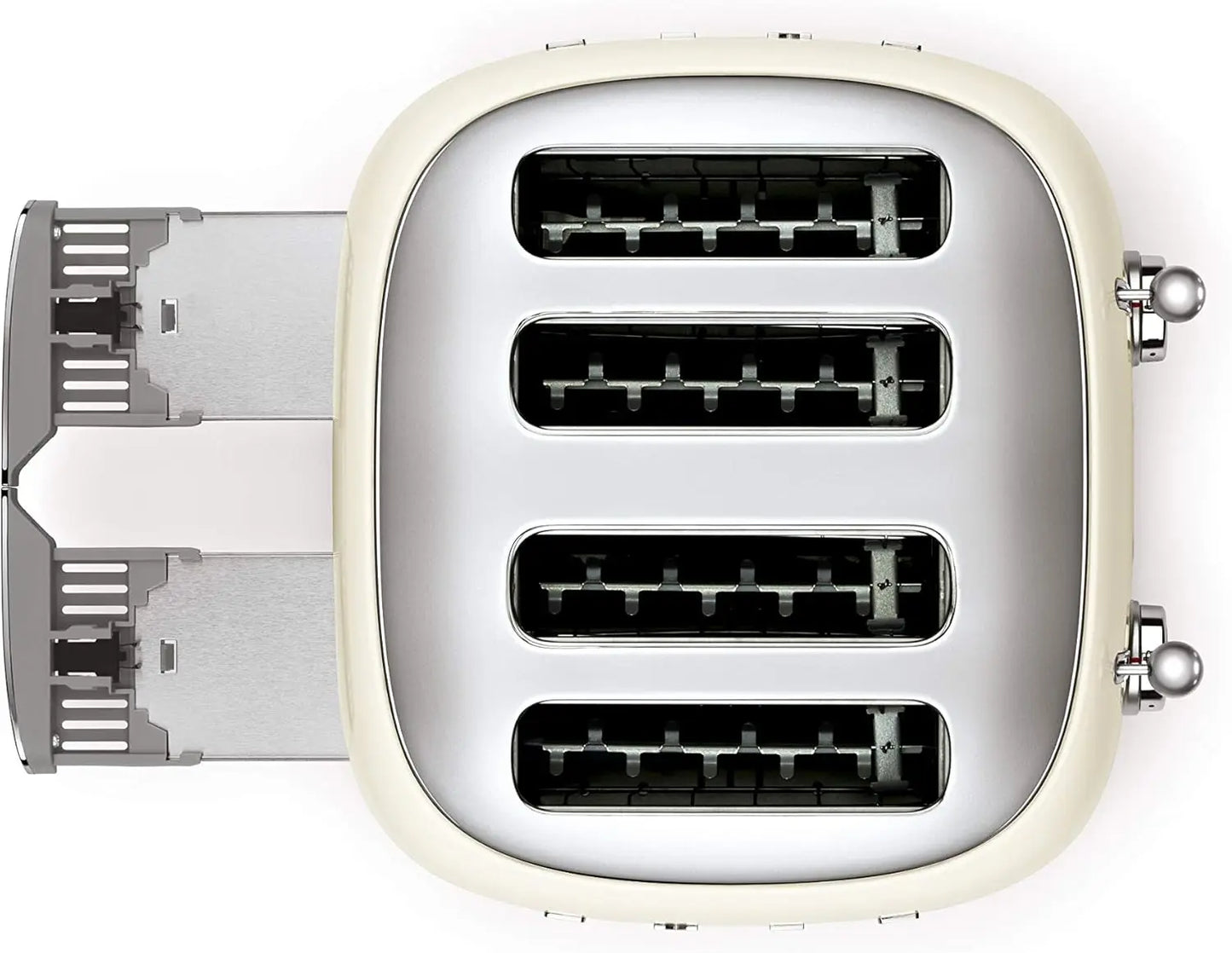 50's Style Retro Aesthetic 4 Slice Toaster 6 Presets