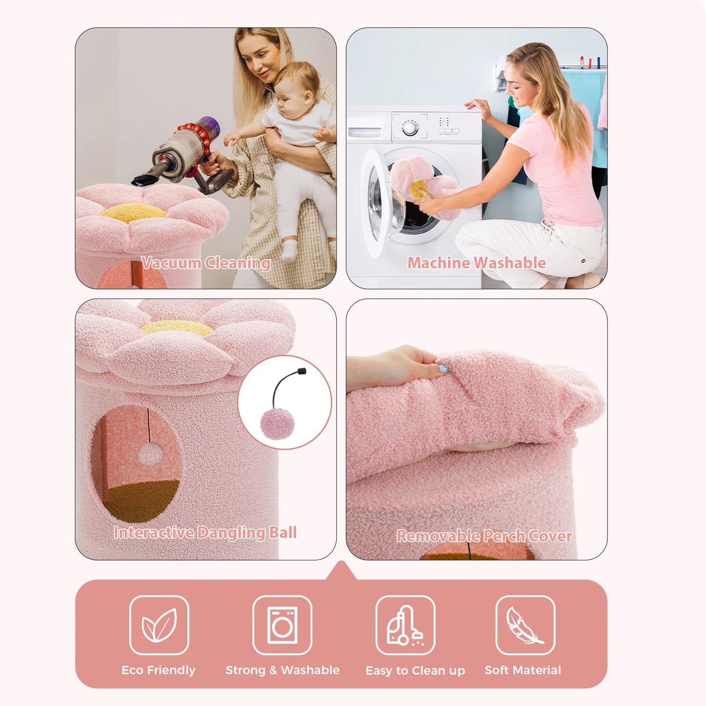 2-Storey Cat Beds for Indoor Cats