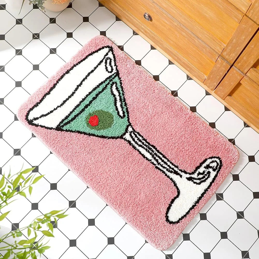 Dirty Martini Non-Slip Bath Mat