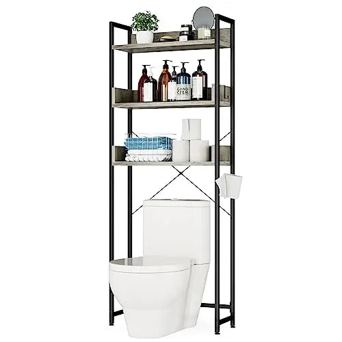 OverThe-Toilet Storage 3Tier Bathroom Organizer Shelf