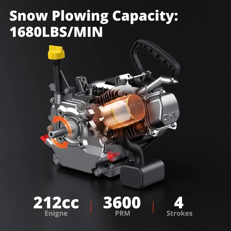 21-Inch Gas Snow Blower