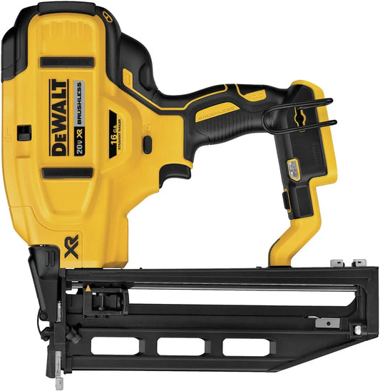 DEWALT 20V MAX* XR Finish Nailer, Straight, 16GA (DCN662B)