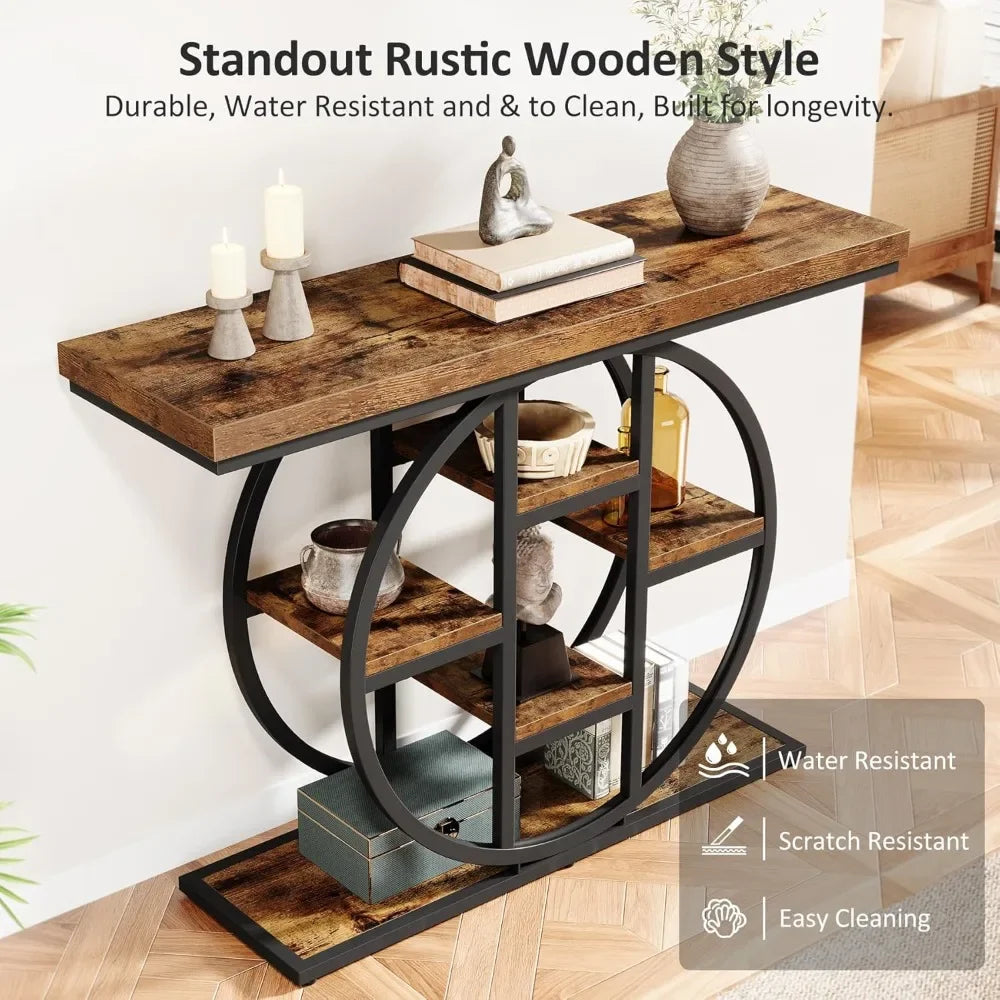 Console Table for Entryway or Behind the Sofa