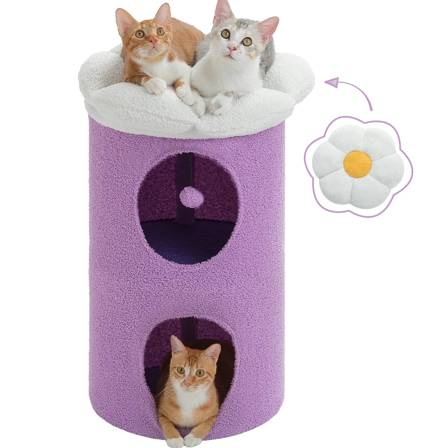 2-Storey Cat Beds for Indoor Cats