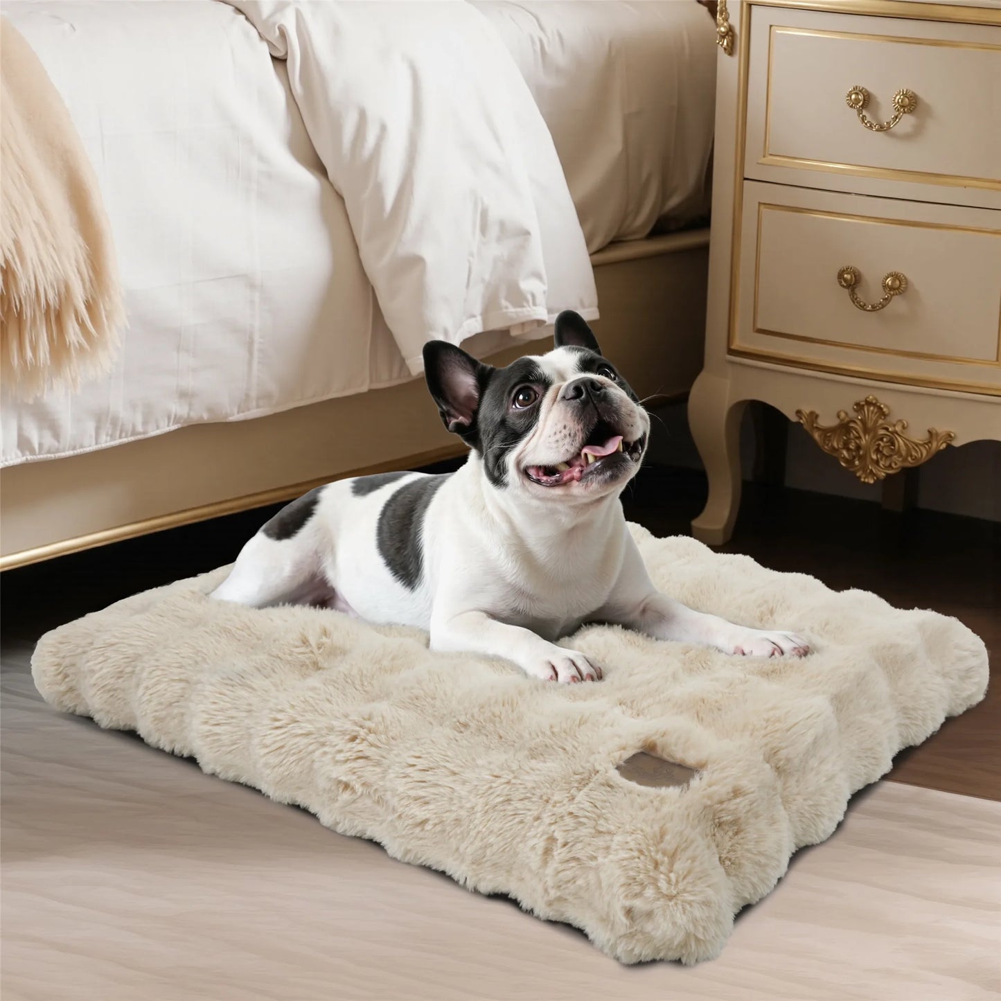 Fluffy Dog Crate Bed Even For Extra Large Dogs