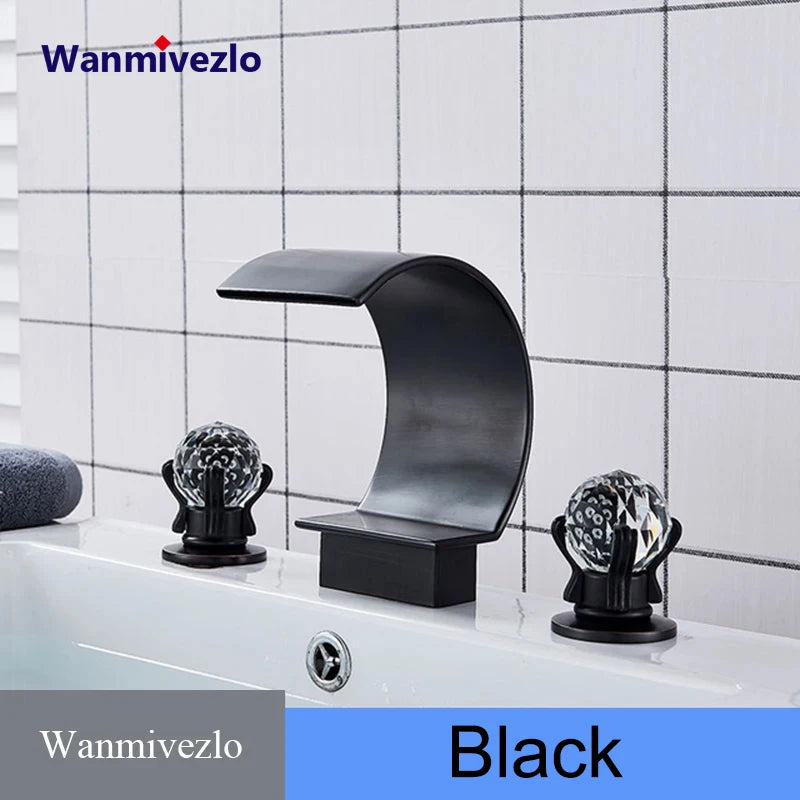 Wanmivezlo Waterfall Bathroom Basin Faucet