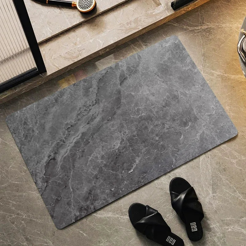 Diatomite Nonslip Bathroom Floor Mats Absorbent