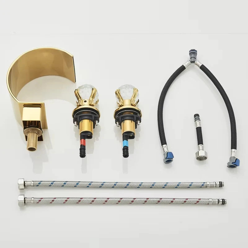 Wanmivezlo Waterfall Bathroom Basin Faucet