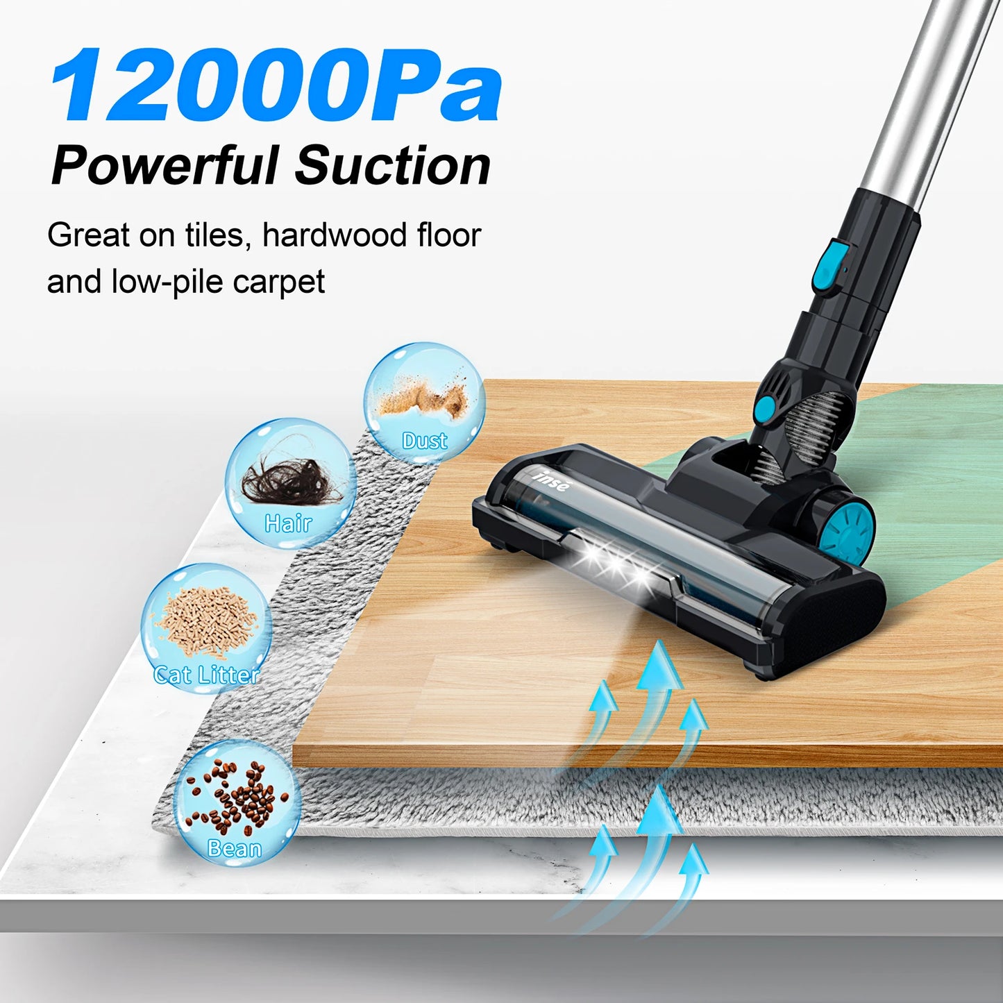 Powerful Lightweight Vacuum Cleaner
