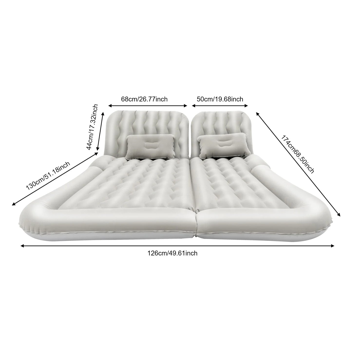 Hign Concerned SUV Air Mattress With Pump For Travel