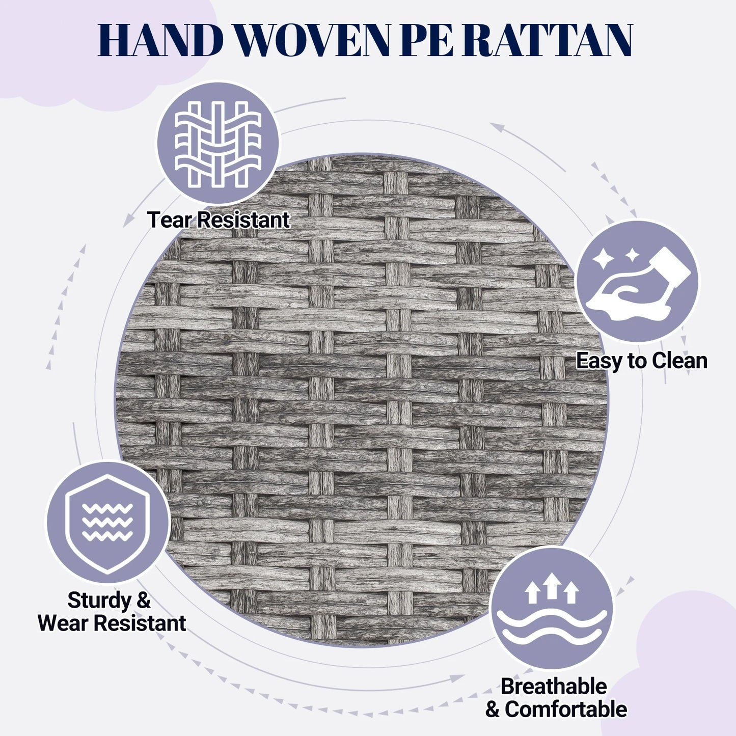 Jiangsu Wicker Dog House With Canopy Elevated Outdoor Bed