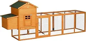 118" Extra Large Chicken Coop with Asphalt Roof