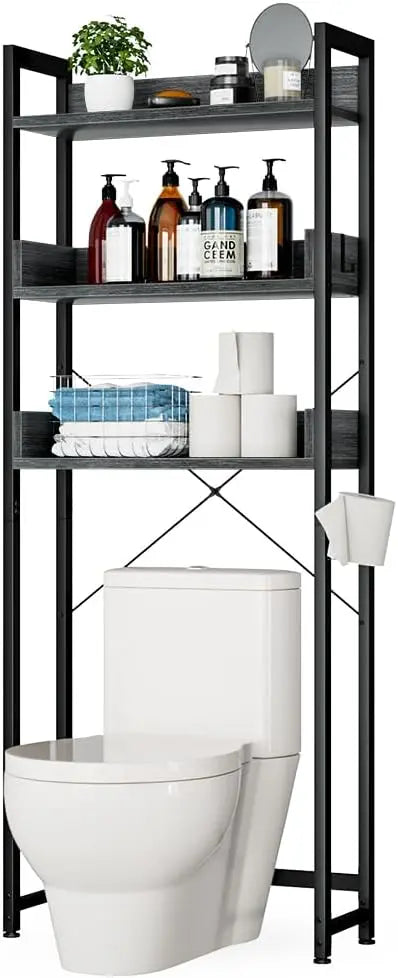 OverThe-Toilet Storage 3Tier Bathroom Organizer Shelf