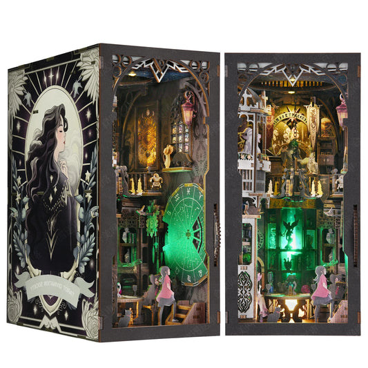 Book Nook Kit Magic House DIY Wooden Puzzle