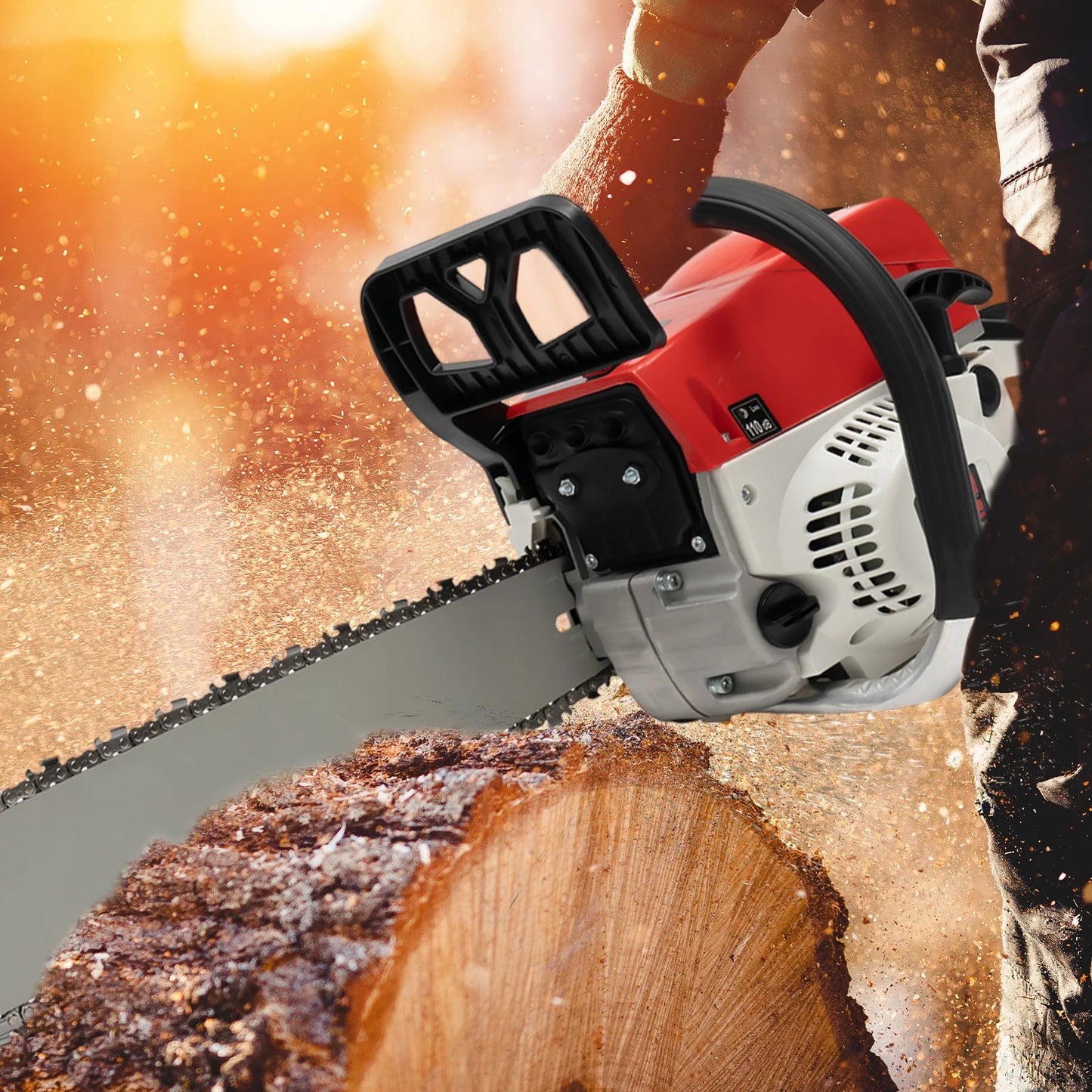 Hign-Concerned 52cc Gas Chainsaw For Wood Cutting Projects