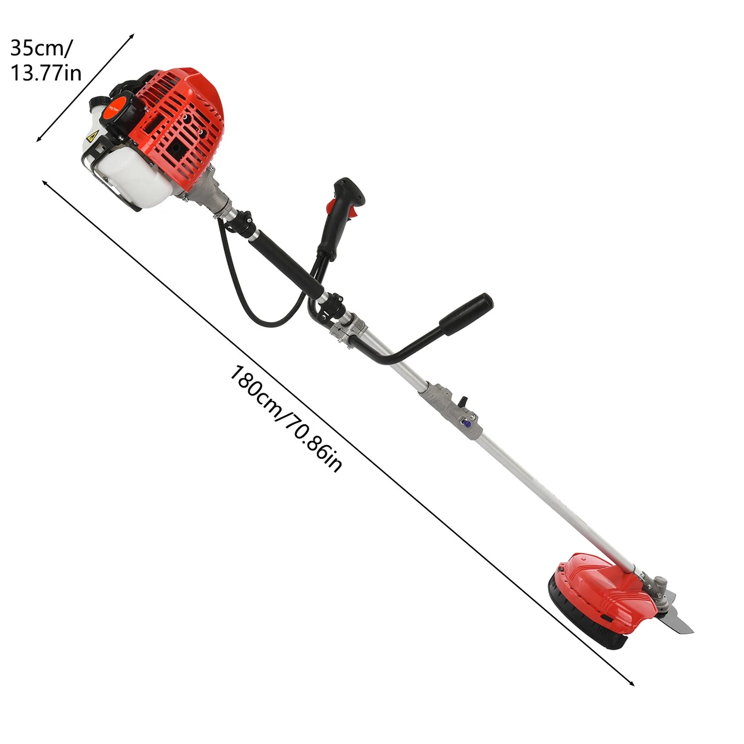 52cc 2-Cycle Gas Powered PowerSmart Weed Wacker