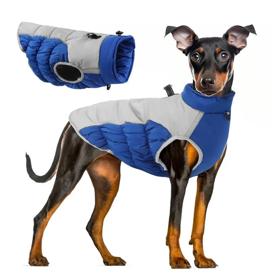 Winter Dog Coat With Reflective Strip